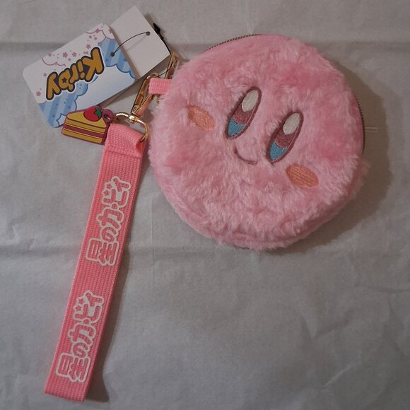Nintendo Handbags - Nintendo Kirby Large Plush Coin Purse